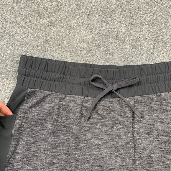 Athleta Skort Womens M Medium Grey Excursion Hybrid Performance Drawcord Pockets - Picture 3 of 13